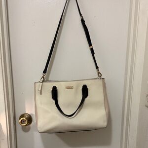 Kate Spade Black and Cream Tote Bag